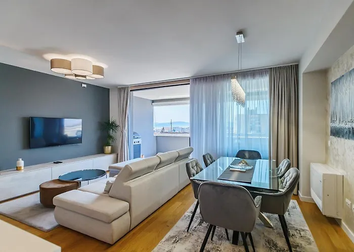 דירה Luxury Sunset - With Garage And Balcony זאדאר