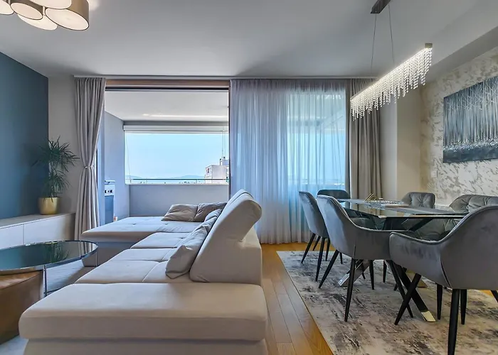 דירה Luxury Sunset - With Garage And Balcony זאדאר